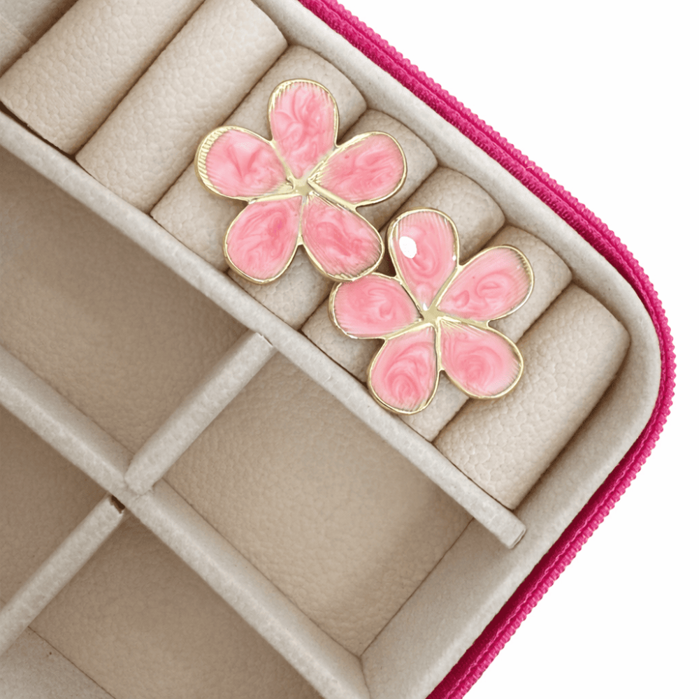 Flor esmaltada
