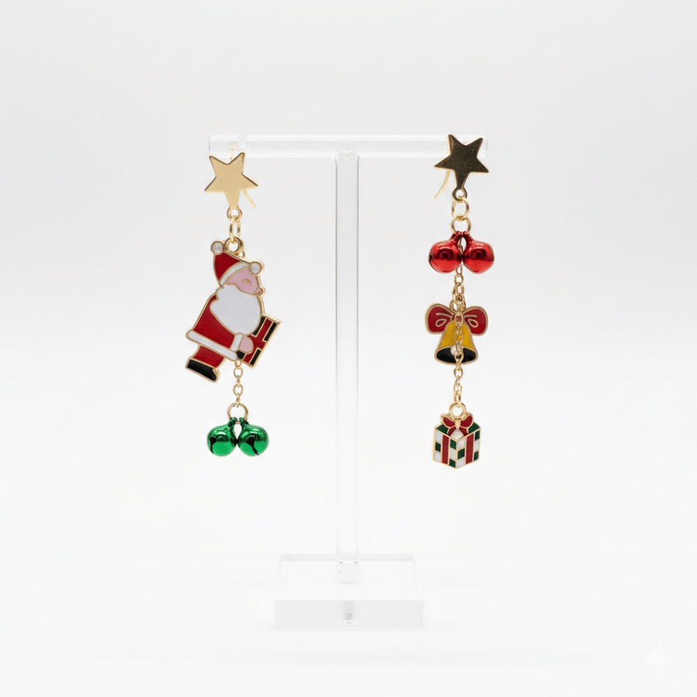 Aretes Santa Claus