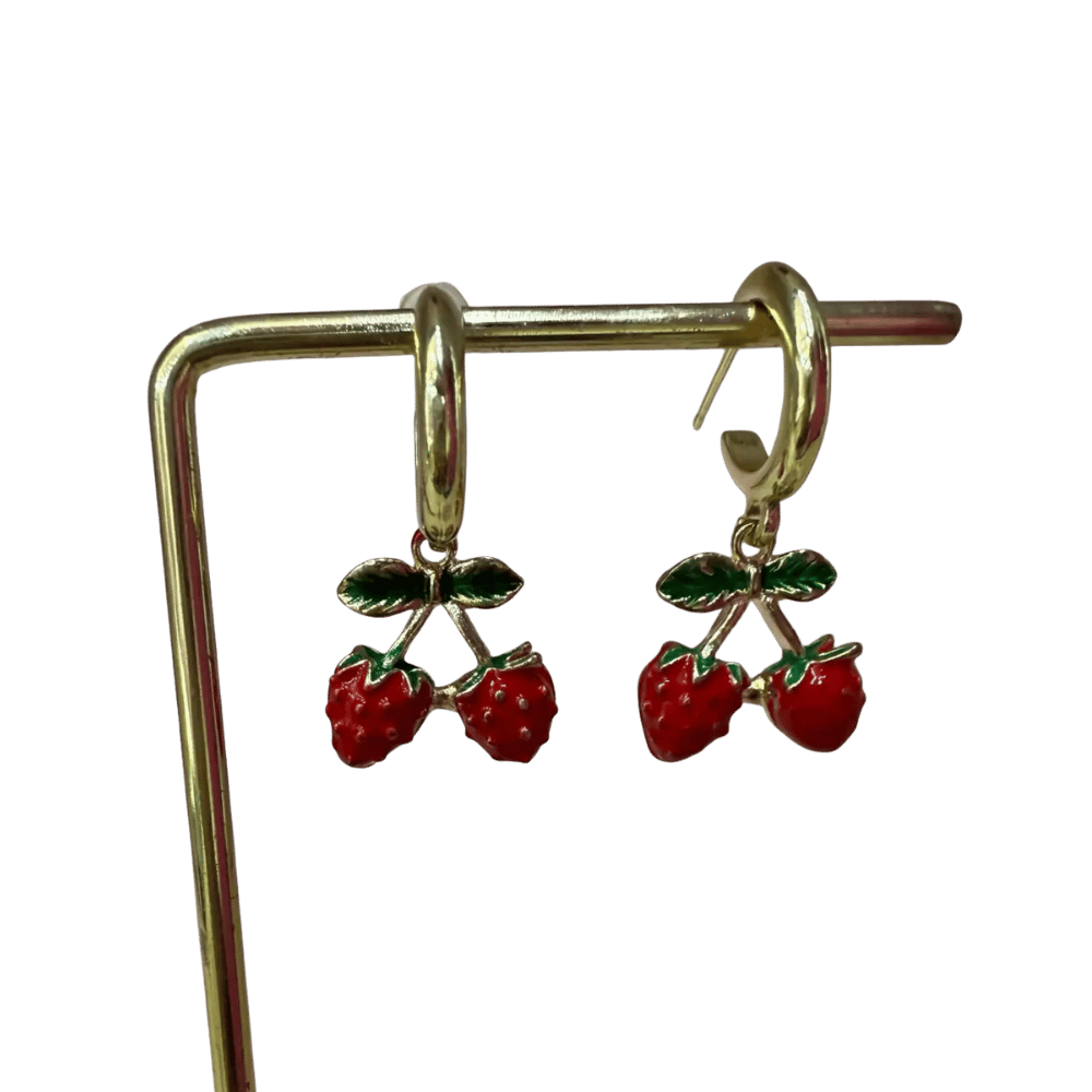 Aretes Fresas