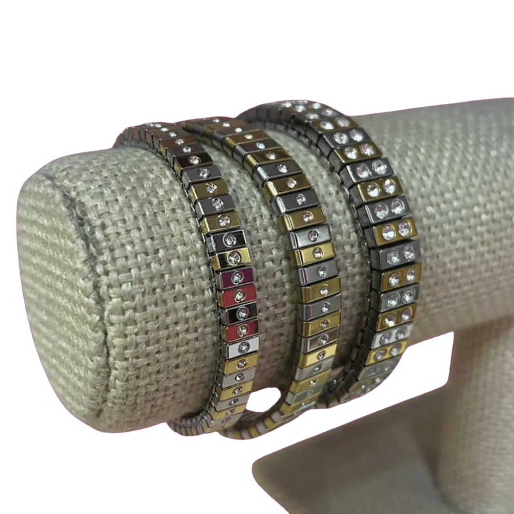 Pulsera Resorte Bicolor