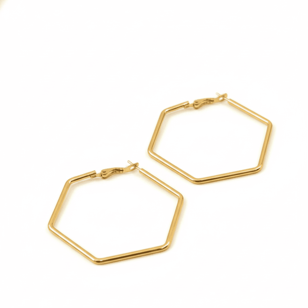Arracada Hexagonal