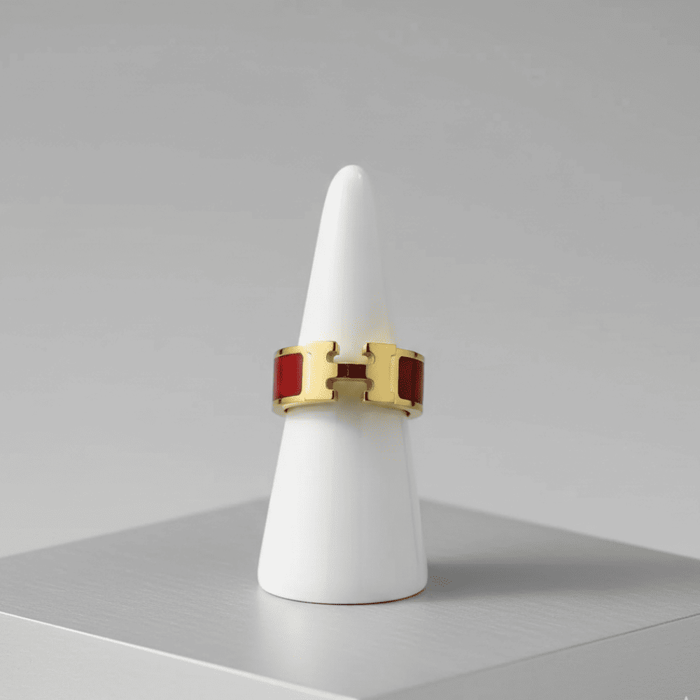 Anillo Hermes Rojo