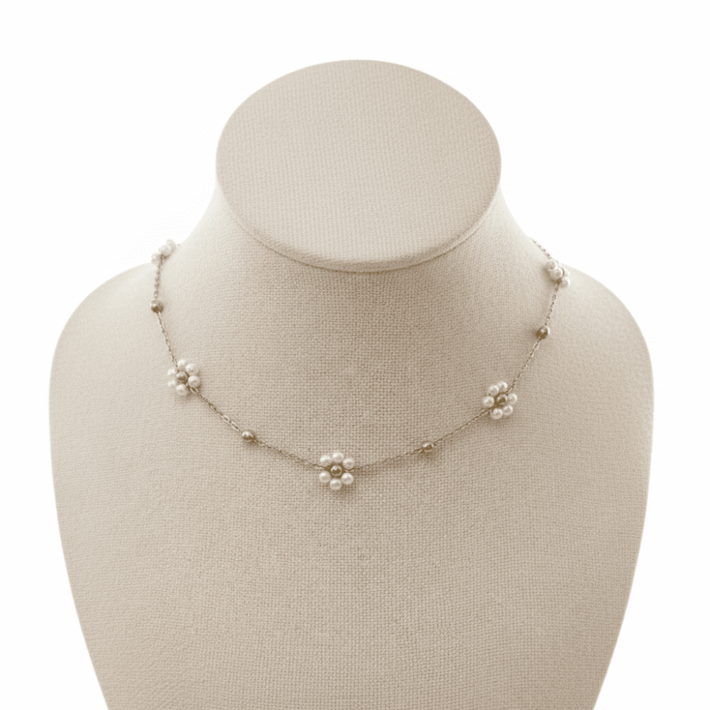 Collar Margaritas Blanco