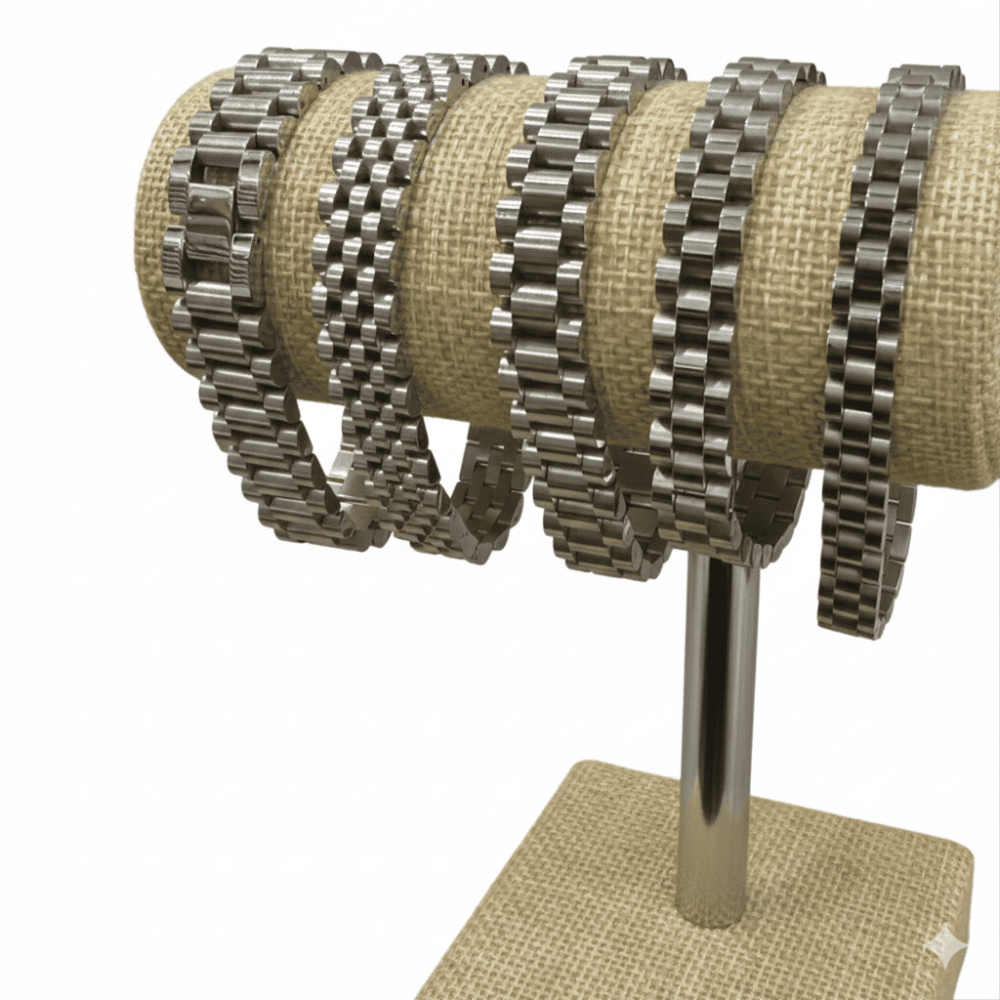 Esclava M (Grosor Medio) Plata